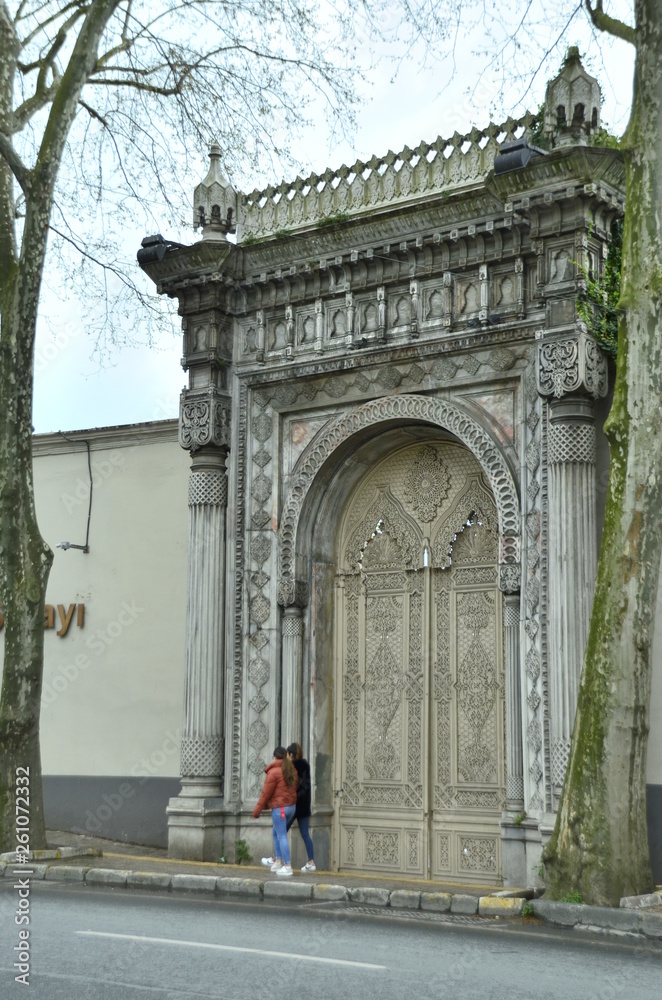 arched palace gate