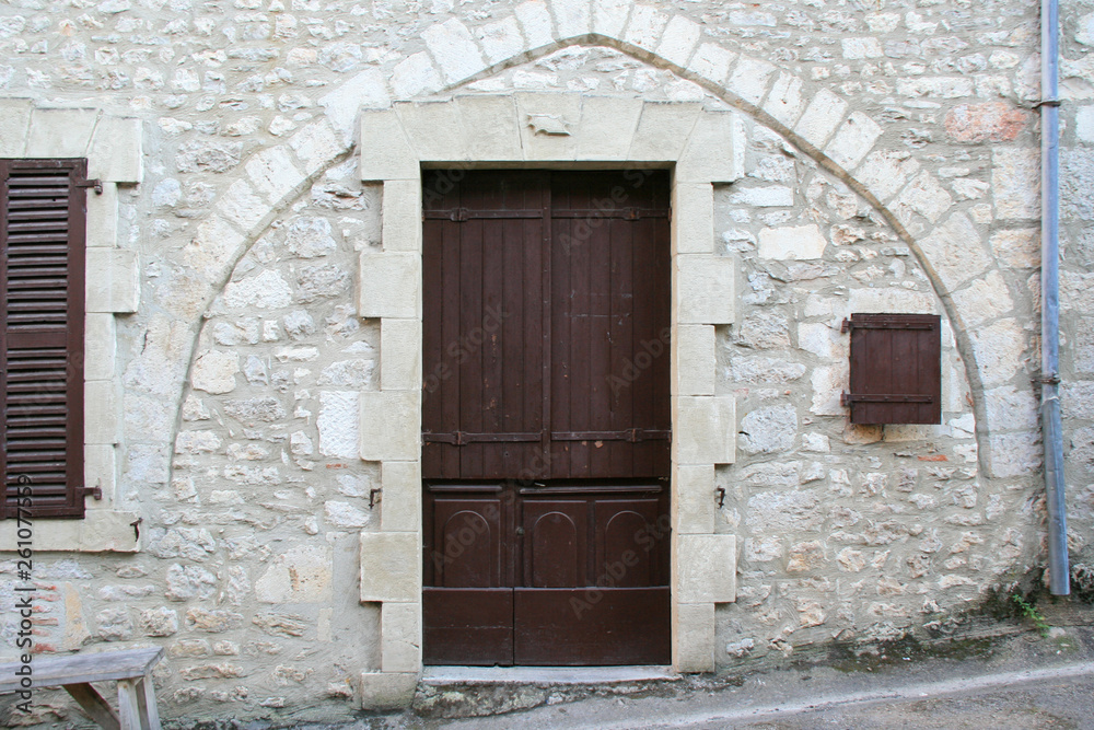 Medieval house in Saint-Cirq-la-Popie (France) Medieval house in Saint-Cirq-la-Popie (France)