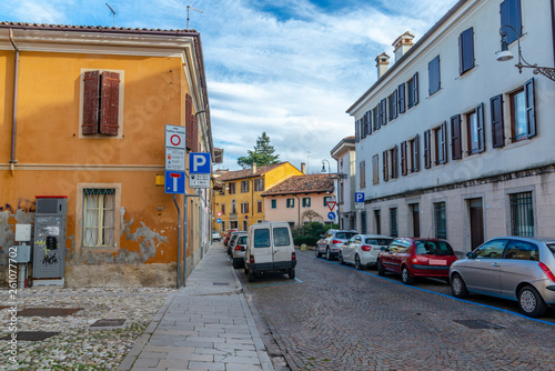 Beautiful Udine town in Italy