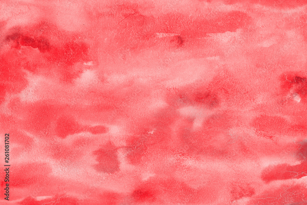 Red watercolor and ink paper textures on white background. Chaotic stylish abstract organic design. Red watercolor and ink paper textures on white background. Chaotic stylish abstract organic design.