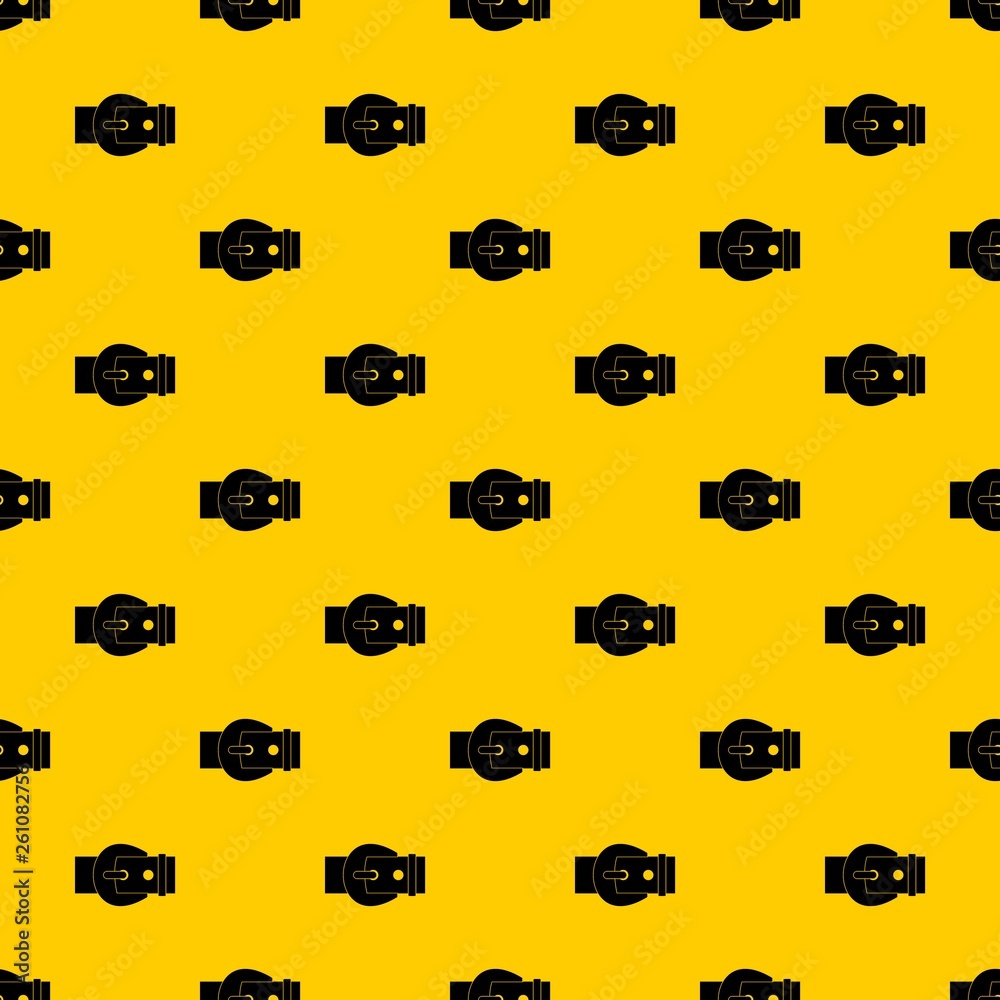 Buckle pattern seamless vector repeat geometric yellow for any design