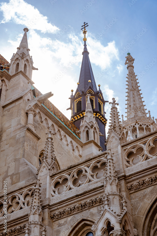 amazing budapest -detail on building