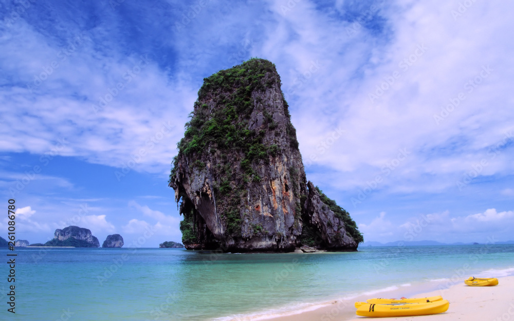 strand auf krabi.thailand
