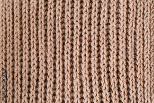 Knitted background. Knitted texture. Knitting pattern of wool. Knitting. Background. close-up