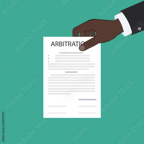 arbitration law dispute legal resolution conflict