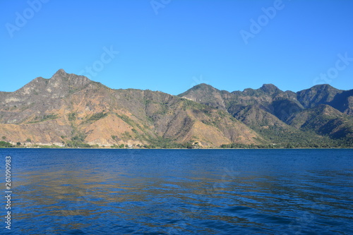 Panorama Lac Atitlán San Pedro Laguna Guatemala