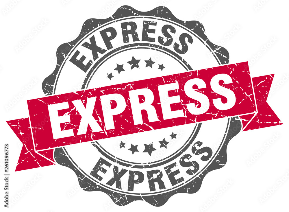Fototapeta premium express stamp. sign. seal