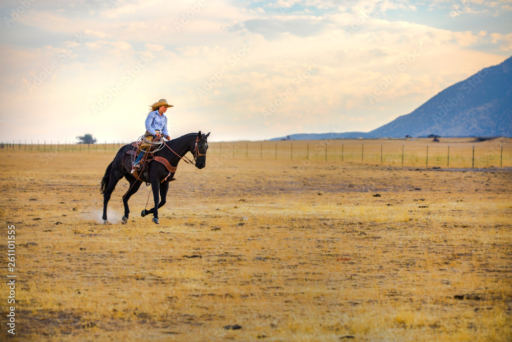 Cowgirl Riding