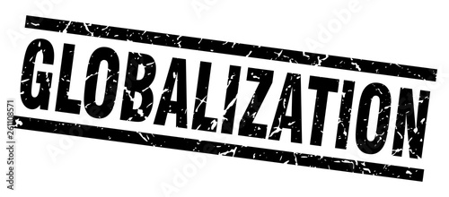square grunge black globalization stamp