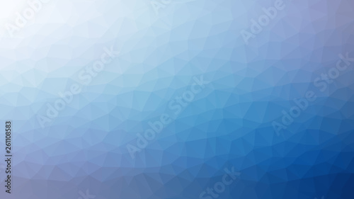 Pale blue geometric triangle low poly style gradient graphic background, vector clear template for business design