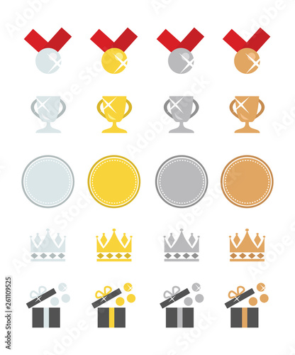 Awards in Platinum, Gold, Silver and Bronze