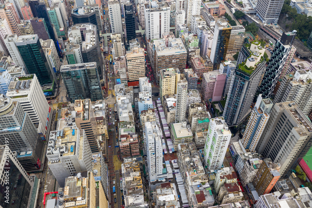 Fototapeta premium Hong Kong city