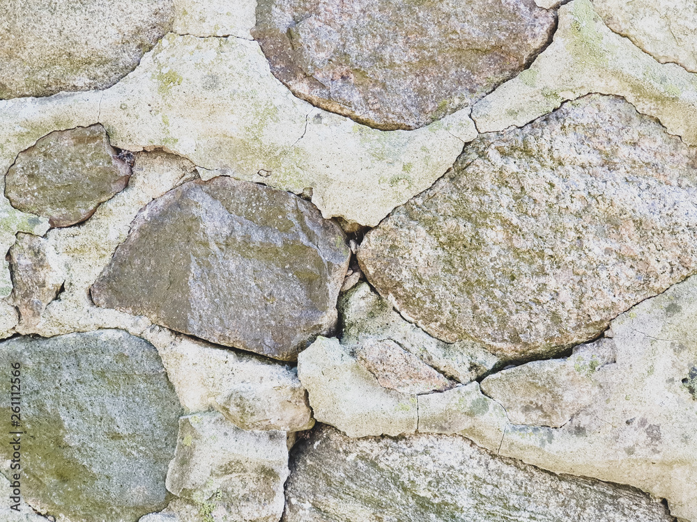 Obraz premium Old stone wall