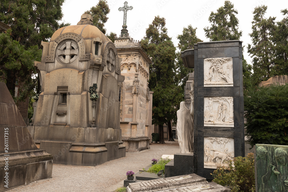 monumental cemetery Milan