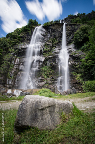 Acquafraggia Wasserfall -Piuro Sondrio, Italien
