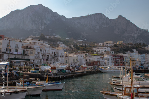 Beautiful landscape of Capri Island Italy © MaizaRitomy