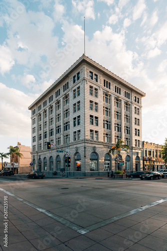 Historic building in downtown Santa Ana, California