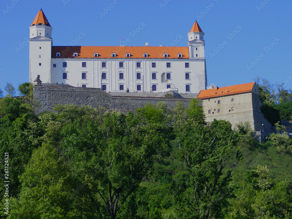 Burg Bratislava in der Slowakei