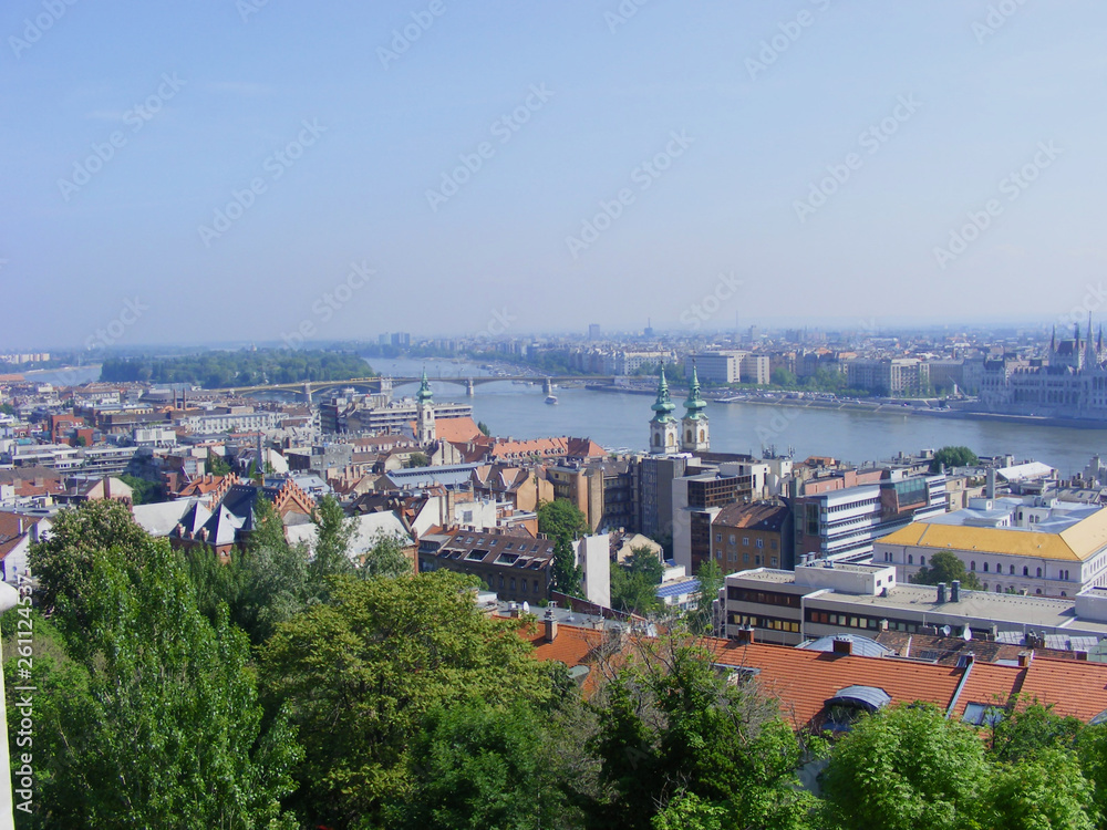 Ausblick auf die Stadt Budapest