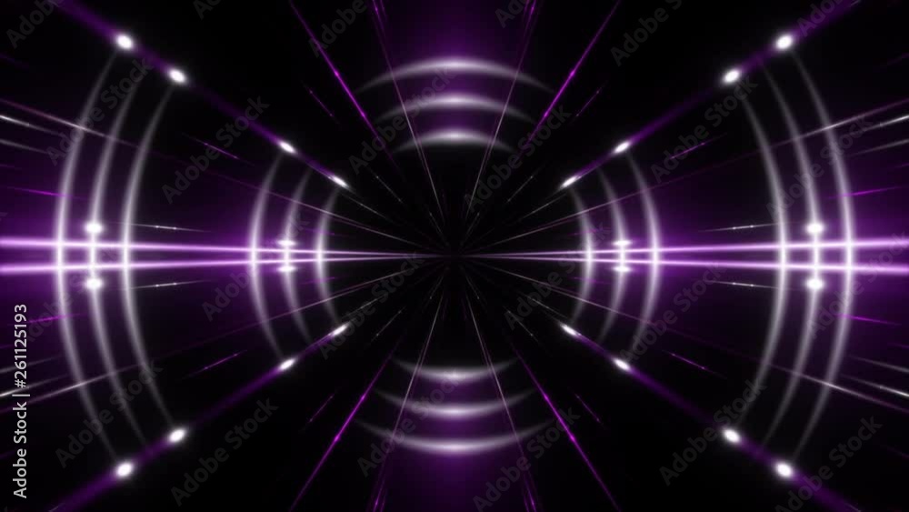 motion purple particles and light on black background, loop motion purple particles and light on black background, loop