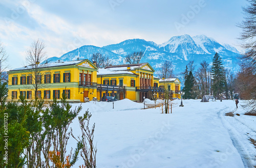 Kaiservilla in Alps, Bad Ischl, Salzkammergut, Austria photo