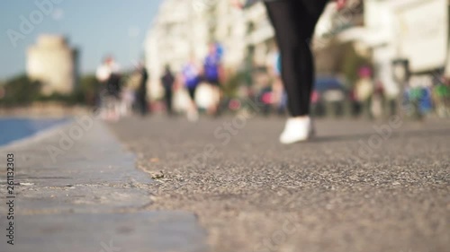 Wallpaper Mural Commuters, People walking in the city, Slow Motion Torontodigital.ca