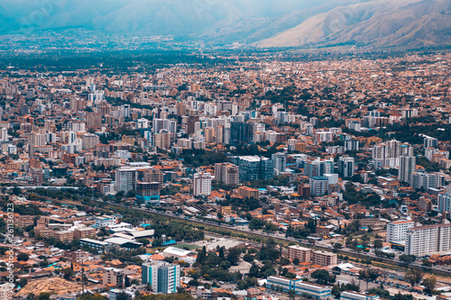 ciudad de cochabamba bolivia photo