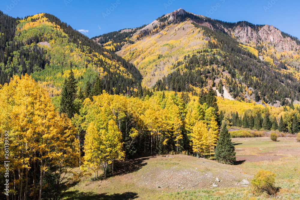 Naklejka premium The San Juan Mountains of Colorado in Autumn