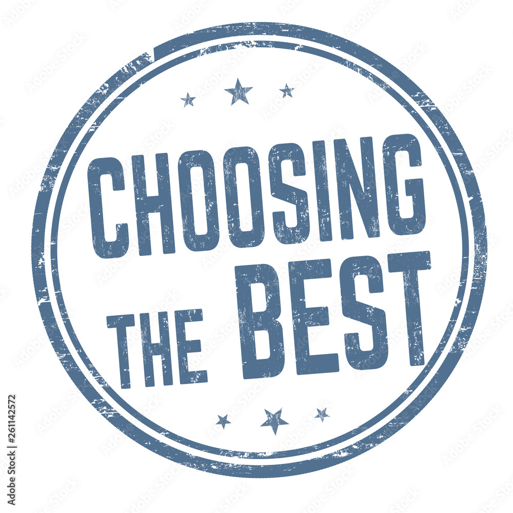 Choosing the best sign or stamp Choosing the best sign or stamp
