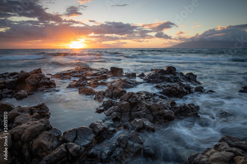 Maui Sunset beach cove 