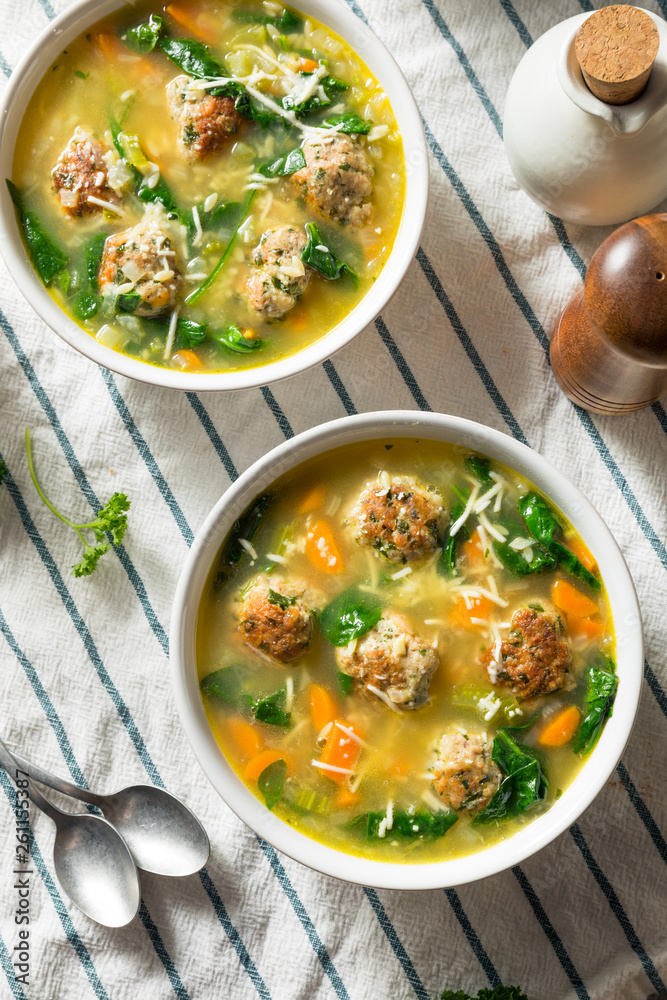 Homemade Italian Wedding Soup