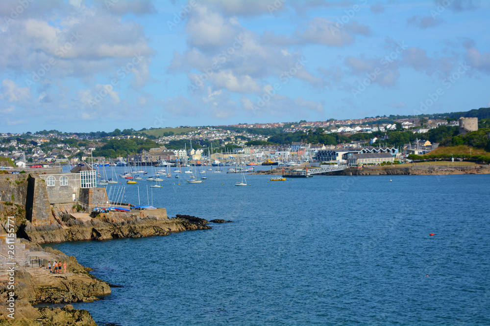 Plymouth on the sea