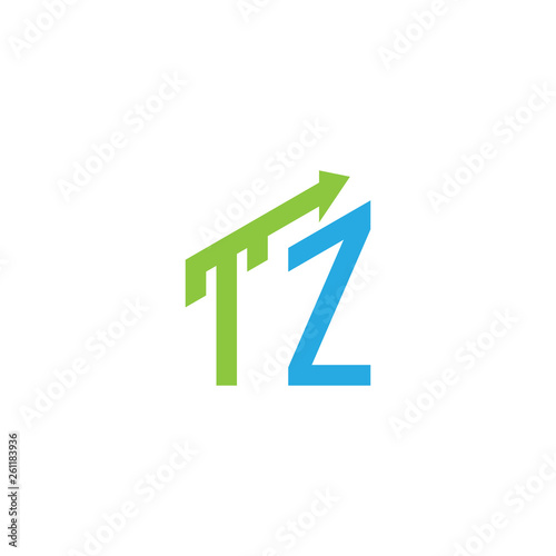 initial letter logo with growing arrows Free Download initial letter logo with growing arrows - GFXLoad