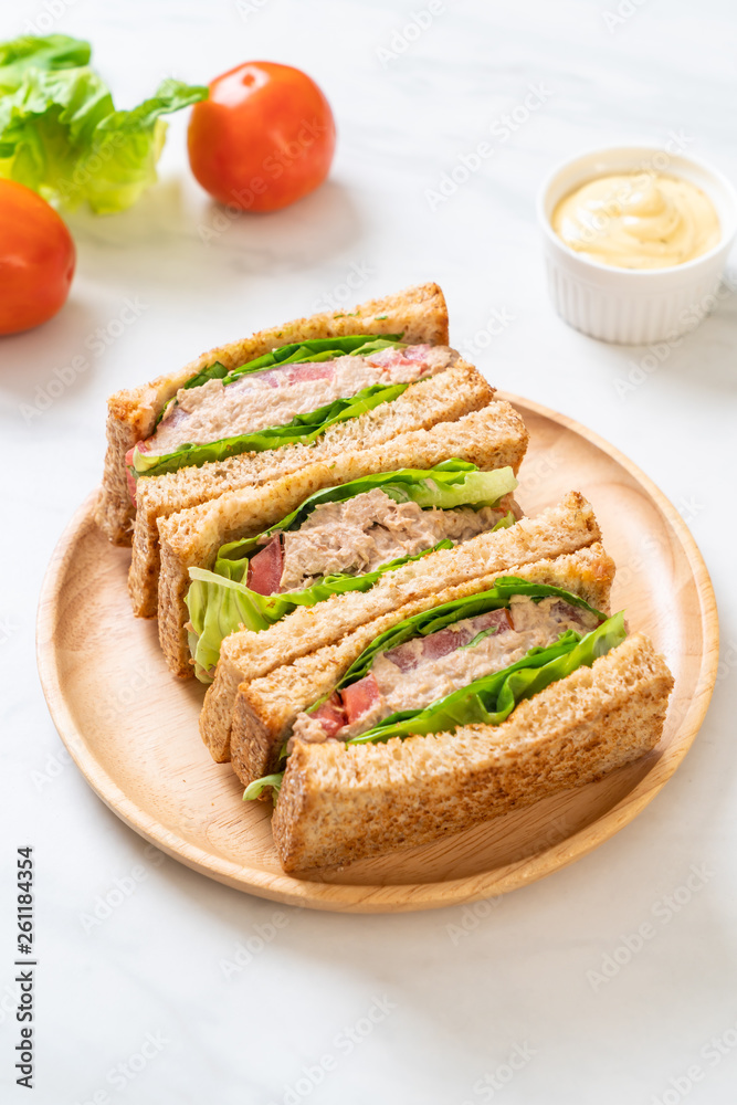 Homemade Tuna Sandwich Homemade Tuna Sandwich