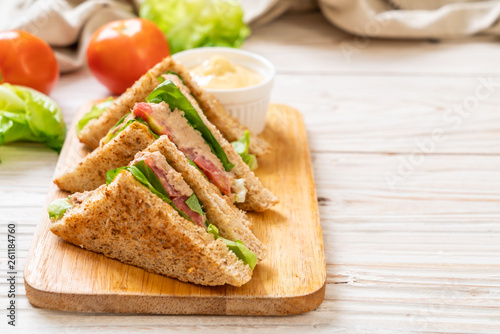 Homemade Tuna Sandwich