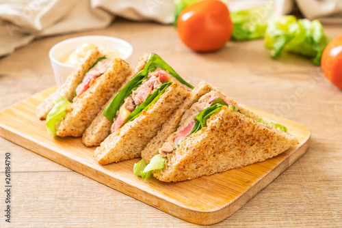Homemade Tuna Sandwich