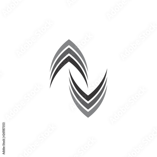 Up and Down arrow logo design