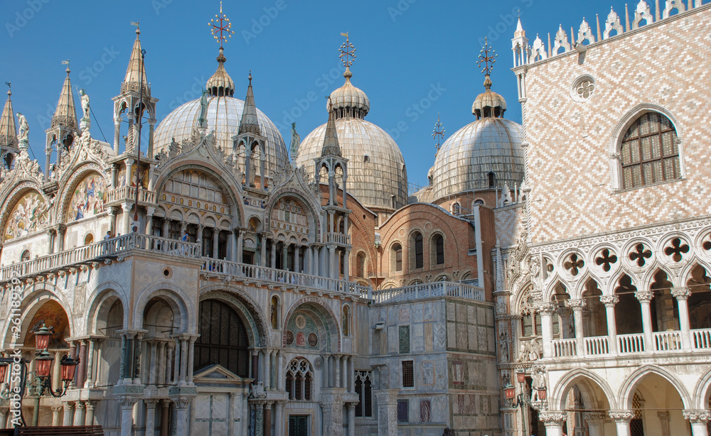 Italy, Venice, Piazza San Marco, Doge's Palace
