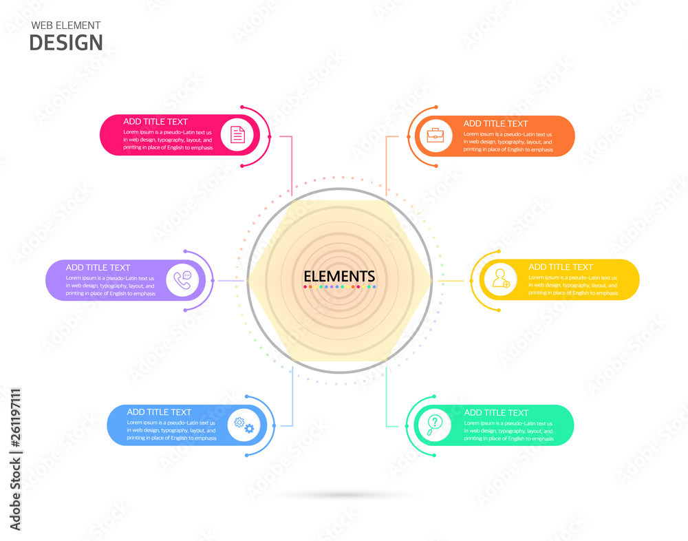Business design infographic Business design infographic