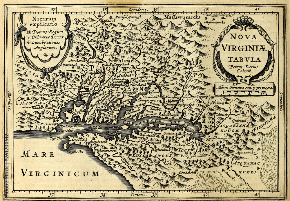 Fototapeta premium Stara mapa