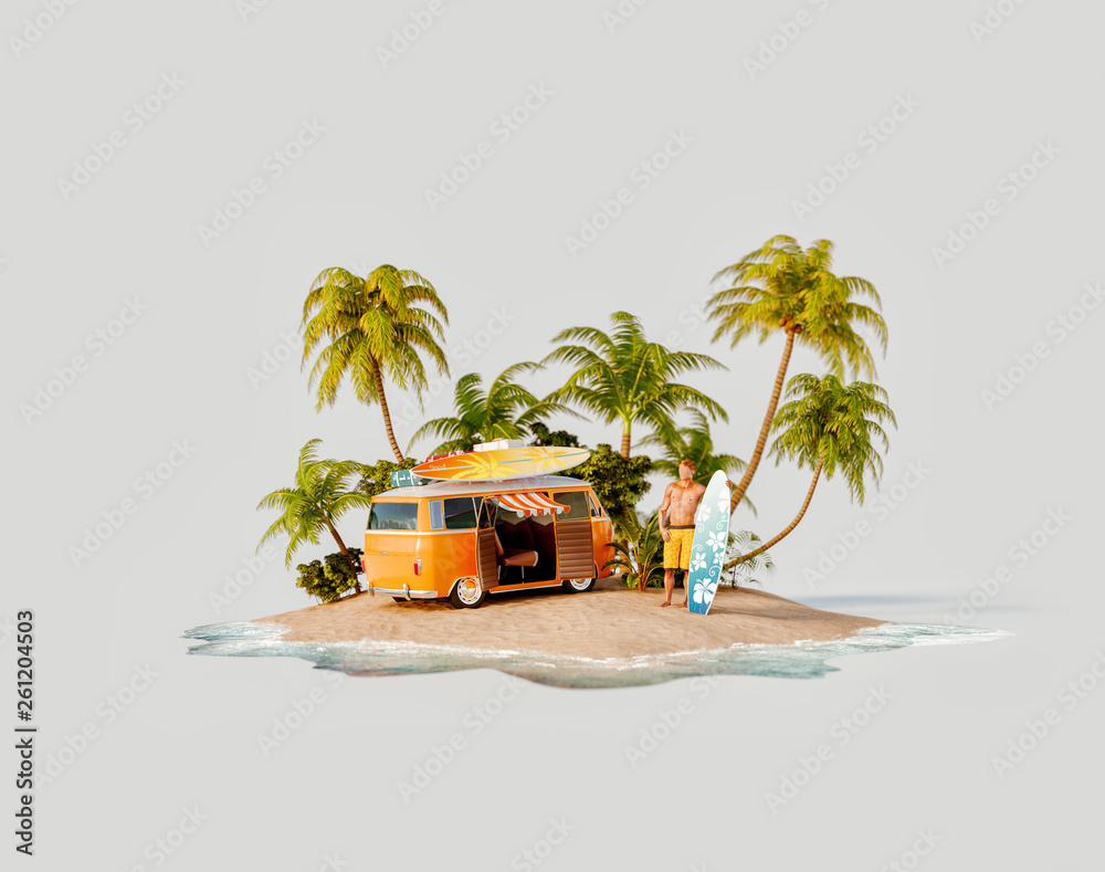 Obraz premium Travel and vacation concept