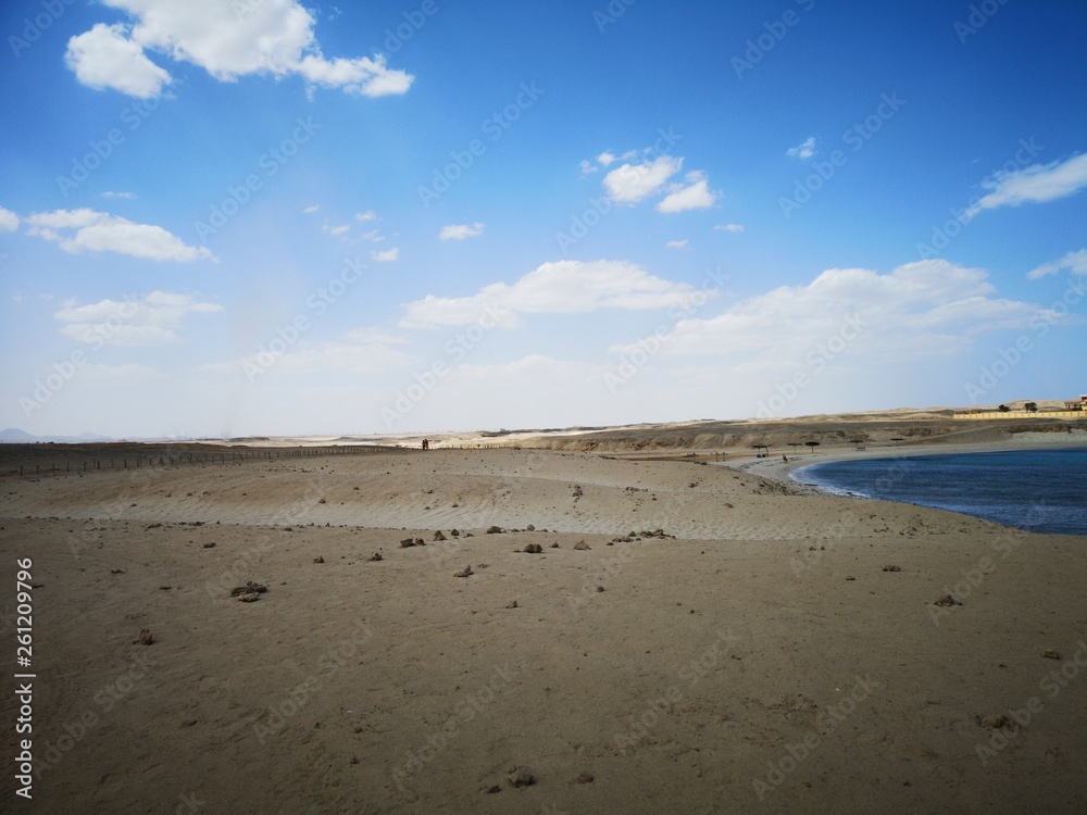 Wüstenwanderun - Küstenwanderung in der Sahara