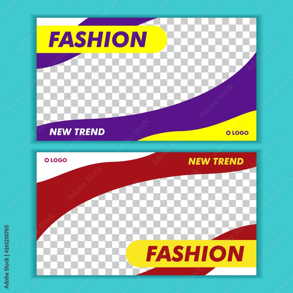 Fashion Sale Social Media Post Template Banner Design Vector
