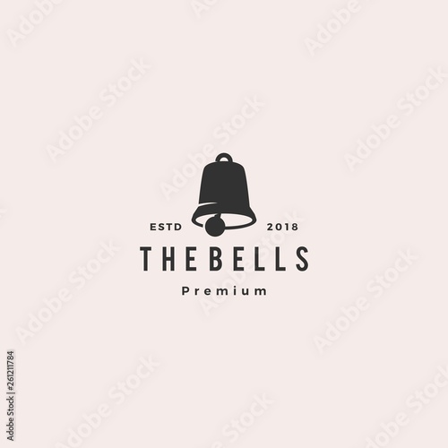 bell logo vector icon illustration
