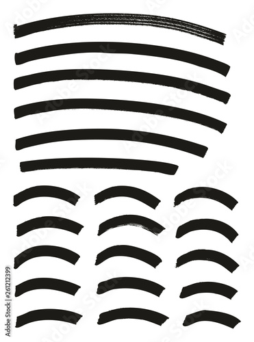 Wallpaper Mural Tagging Marker Medium Curved Lines High Detail Abstract Vector Background Set 109 Torontodigital.ca