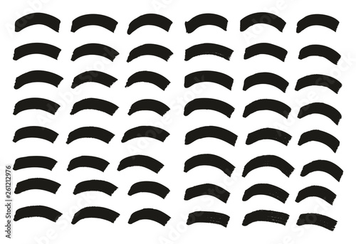 Tagging Marker Medium Curved Lines High Detail Abstract Vector Background Set 58