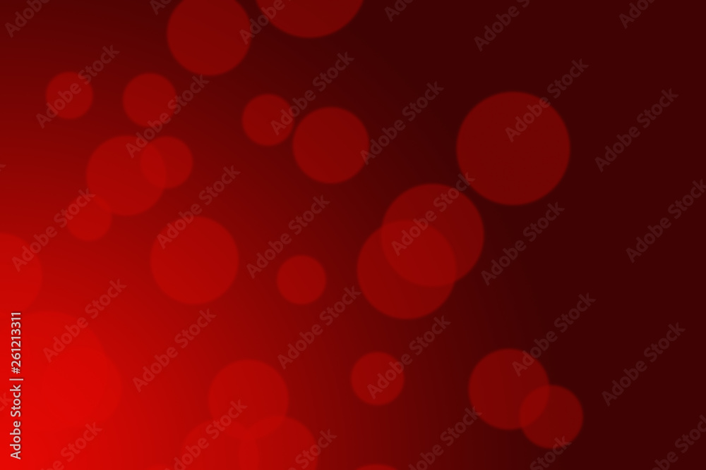 Abstract red circles bokeh background Abstract red circles bokeh background