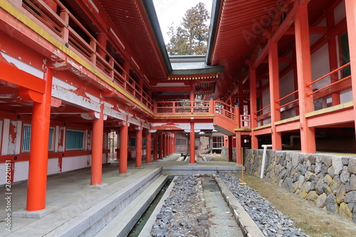 日本の京都の延暦寺