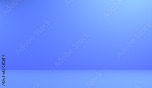 Abstract luxury blue background used for display product ad and website template, 3D illustration. 