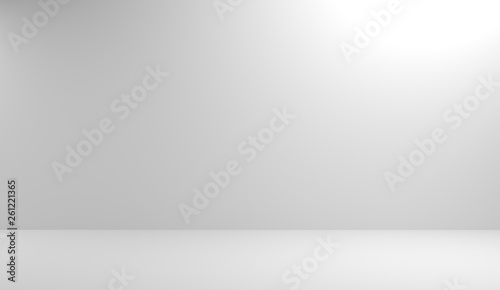 Abstract luxury white background used for display product ad and website template, 3D illustration. © SHD